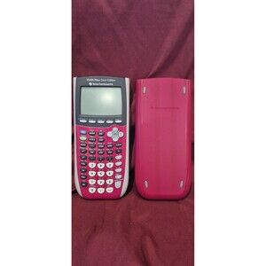 Texas Instruments TI-84 Plus C Silver Edition Graphing Calculator Pink Working